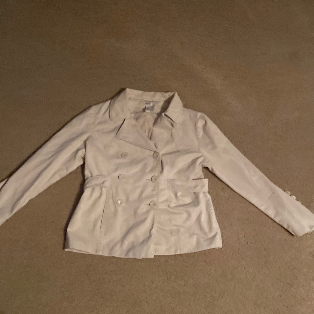 Bass khaki button up coat